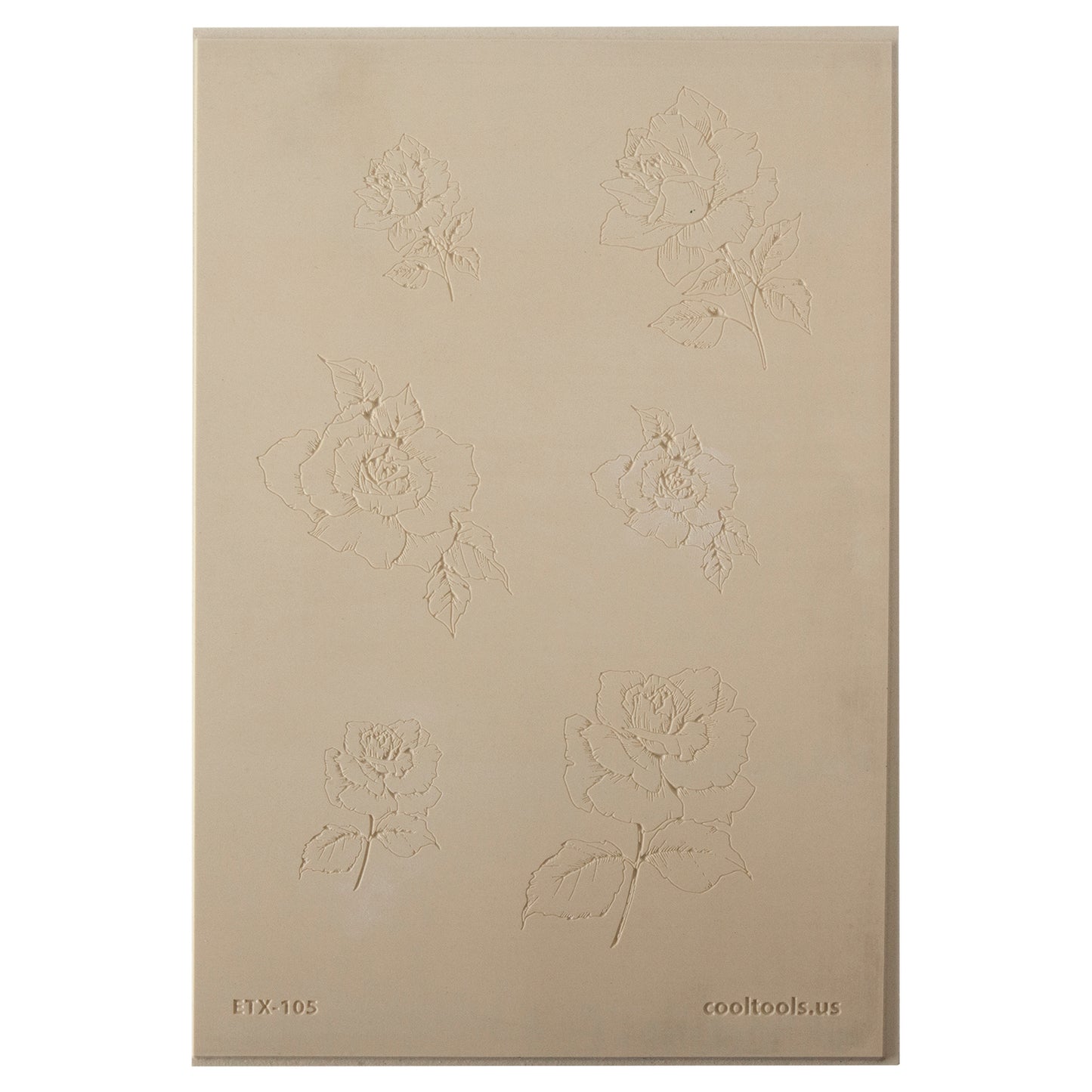 Jewelry Artist Elements - Texture - Roses

Second picture shown is an element of the texture in clay.

Embossed elements. Impress clay, then use a Jewelry Shape Template for the shape or cut out with a needle tool. Jewelry Artist Elements are flexible, washable and can be used with any soft clay. Spritz with CoolSlip or dust on Dry Powder Release for stick-free impressions when using metal clay and polymer clay.

These beautiful texture sheets feature designs that are perfect for making many different jewel