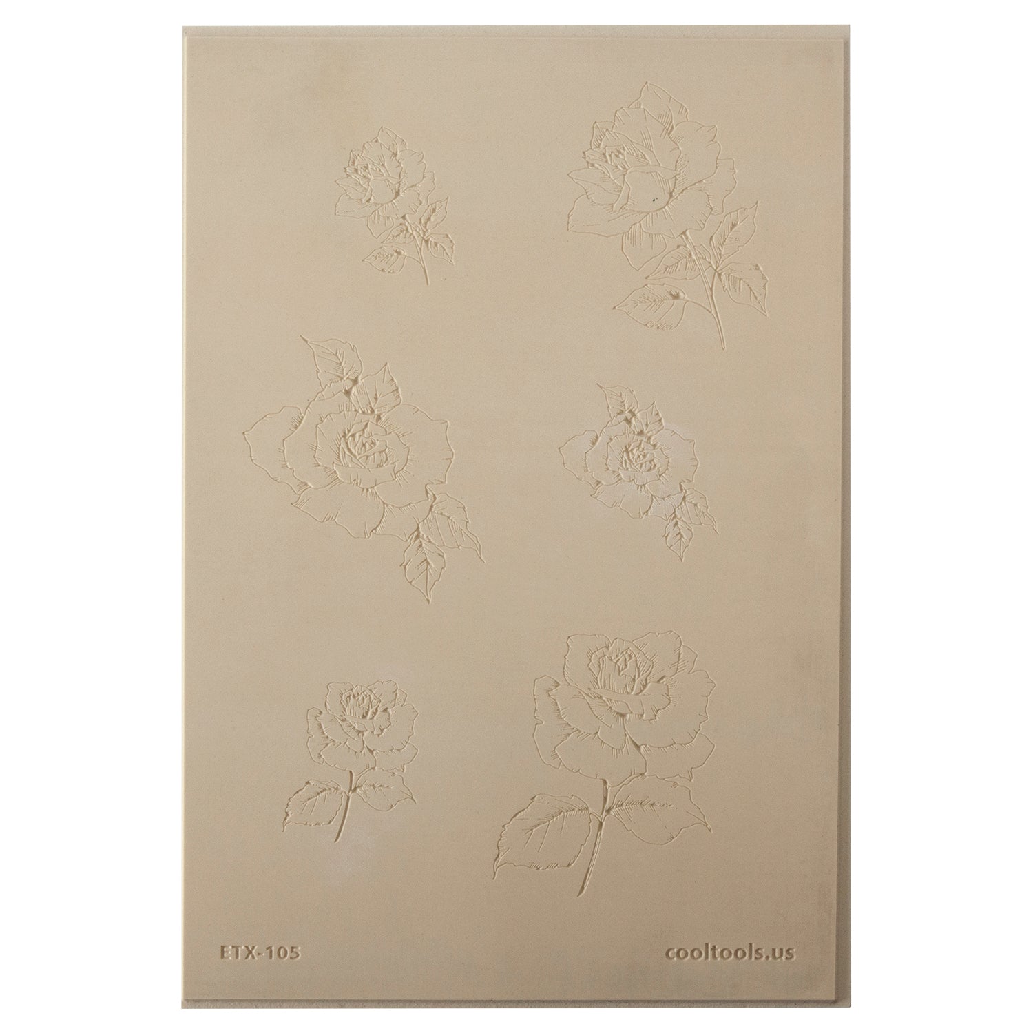 Jewelry Artist Elements - Texture - Roses

Second picture shown is an element of the texture in clay.

Embossed elements. Impress clay, then use a Jewelry Shape Template for the shape or cut out with a needle tool. Jewelry Artist Elements are flexible, washable and can be used with any soft clay. Spritz with CoolSlip or dust on Dry Powder Release for stick-free impressions when using metal clay and polymer clay.

These beautiful texture sheets feature designs that are perfect for making many different jewel