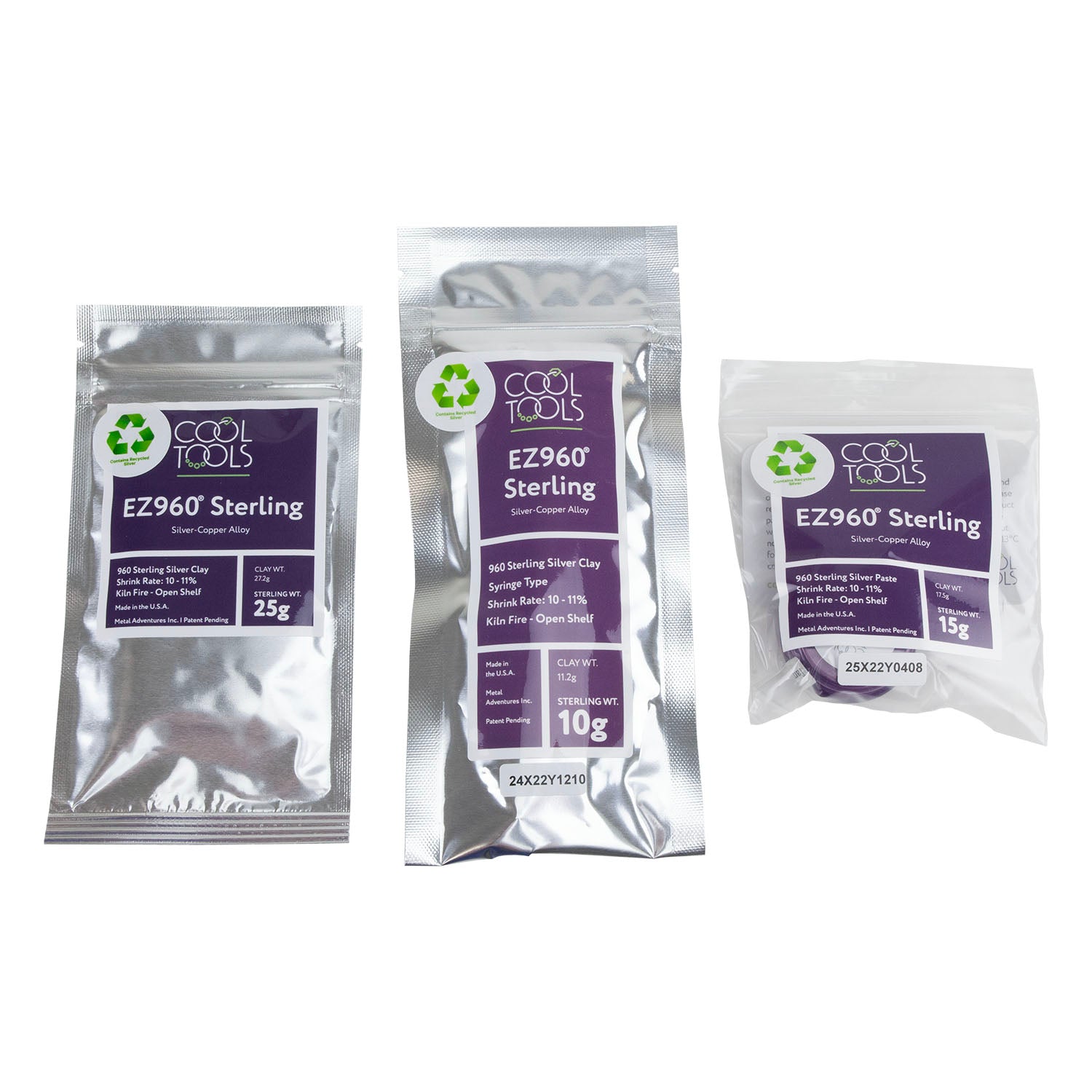 EZ960® Sterling Silver Clay - Cool Tools