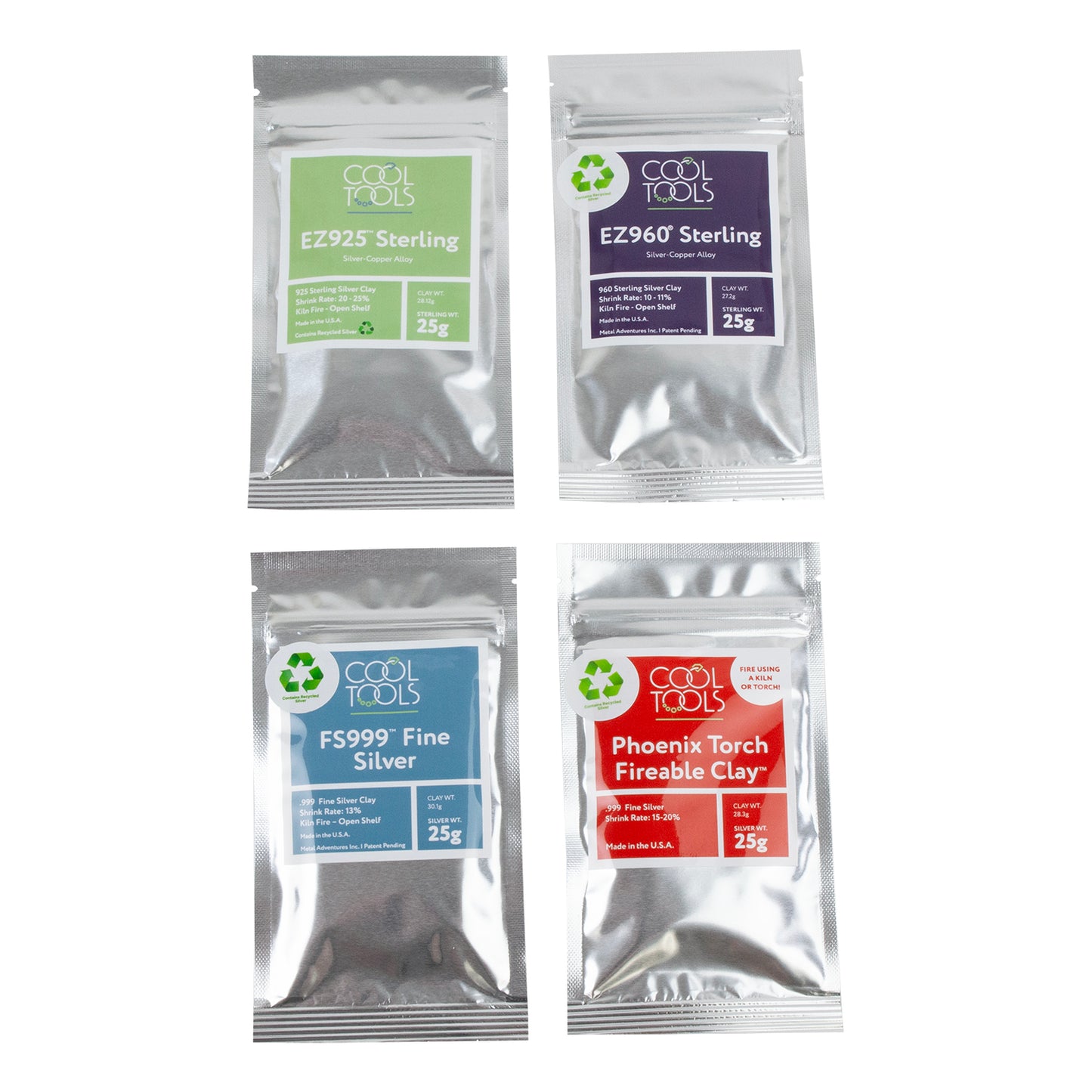 Cool Tools Silver Clay Bundle - Cool Tools