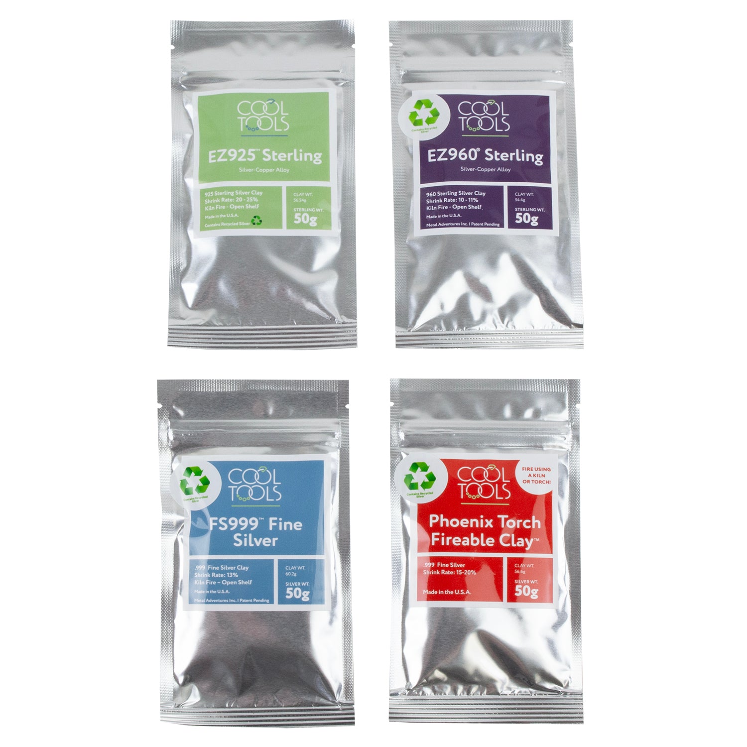 Cool Tools Silver Clay Bundle