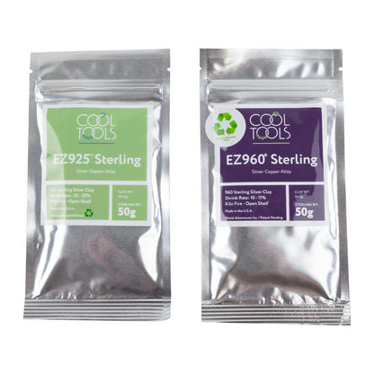50g Cool Tools Sterling Silver Clay Bundle