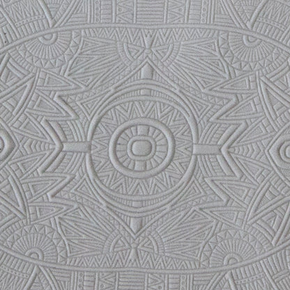 polymer clay sample of Long Mega Texture Tile - Polynesian Play