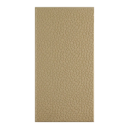 beige silicone Long Mega Texture Tile - Snow Day