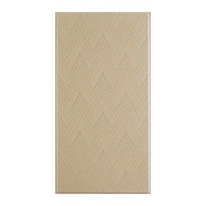 beige silicone Long Mega Texture Tile - Herringbone