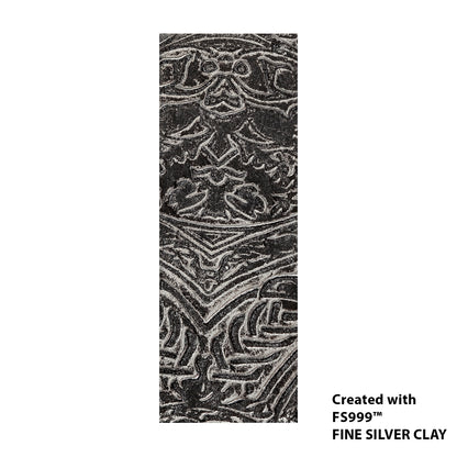 silver sample of Long Mega Texture Tile - Bonsai
