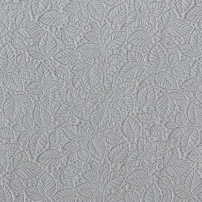 polymer clay sample of Long Mega Texture Tile - Soft Foliage