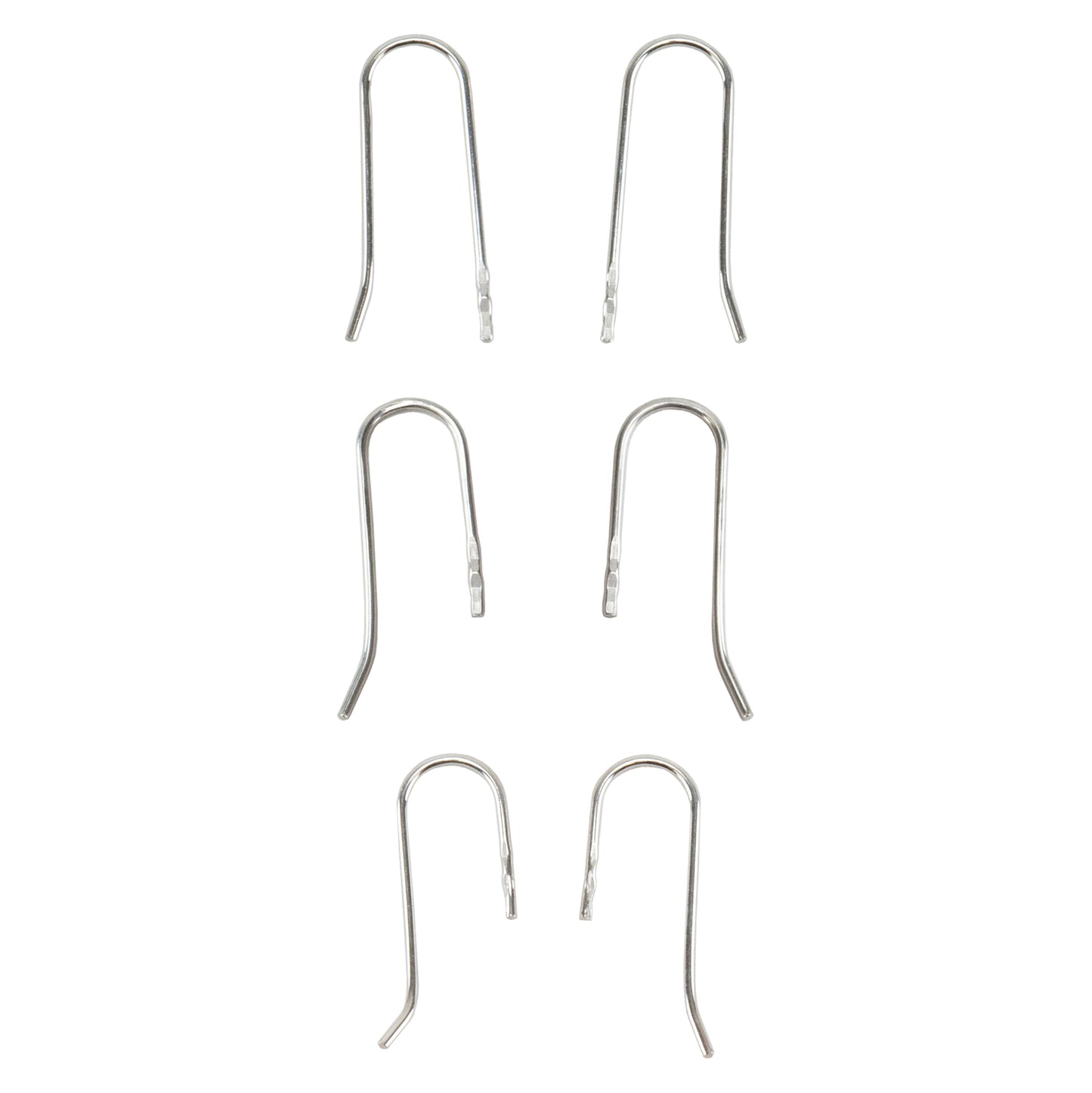 Embeddable Fine Silver French Earwires