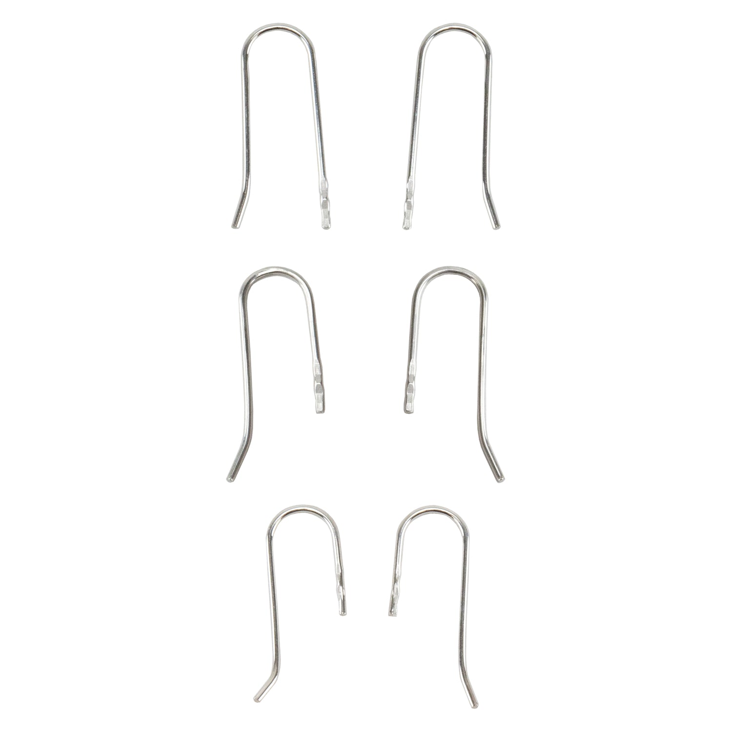 Embeddable Fine Silver French Earwires