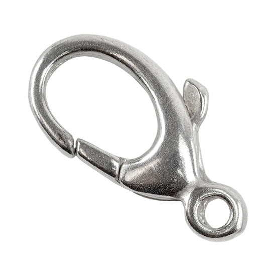 Sterling Silver Oval Lobster Clasp