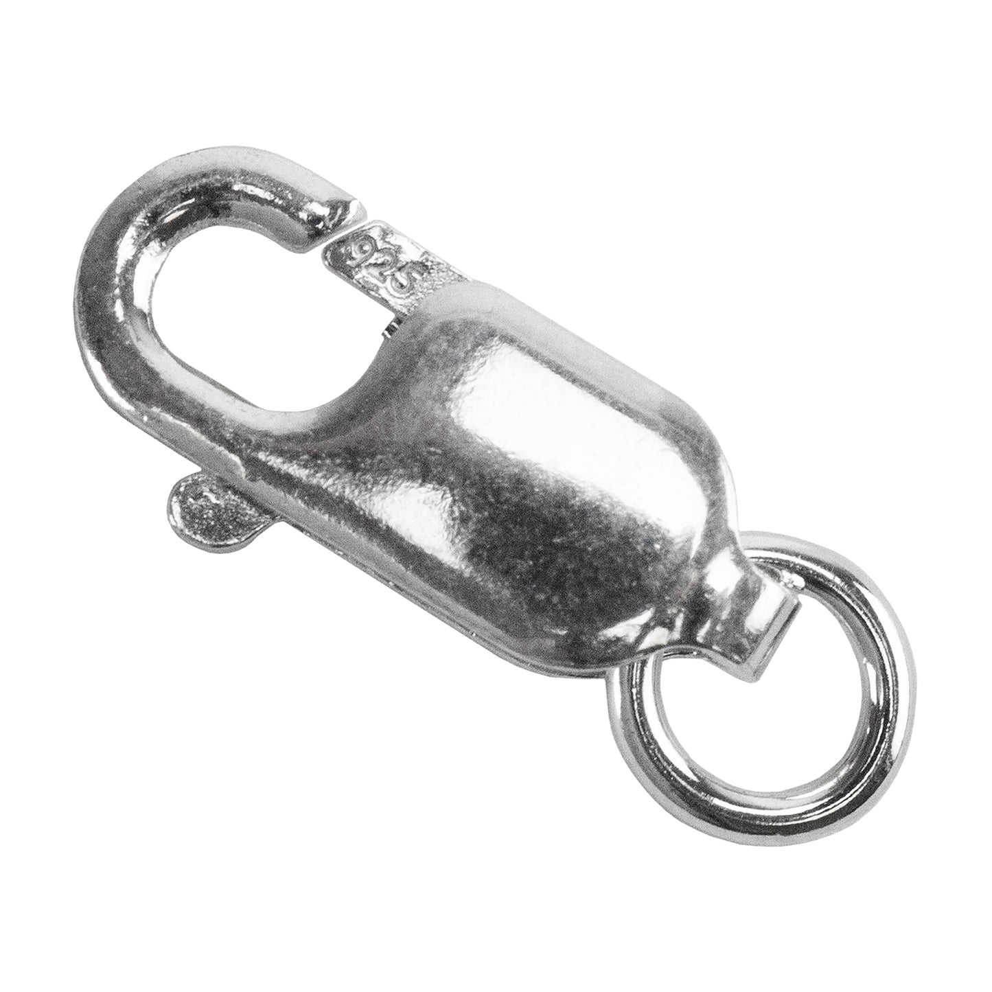 Sterling Silver Lobster Clasp - 10.3mm Pkg/1