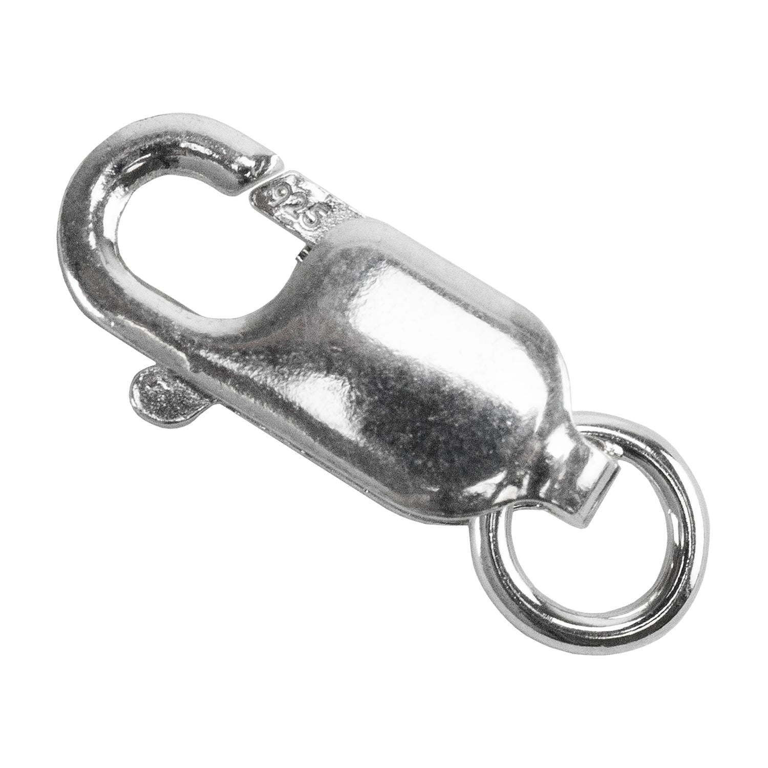 Sterling Silver Lobster Clasp - 10.3mm Pkg/1