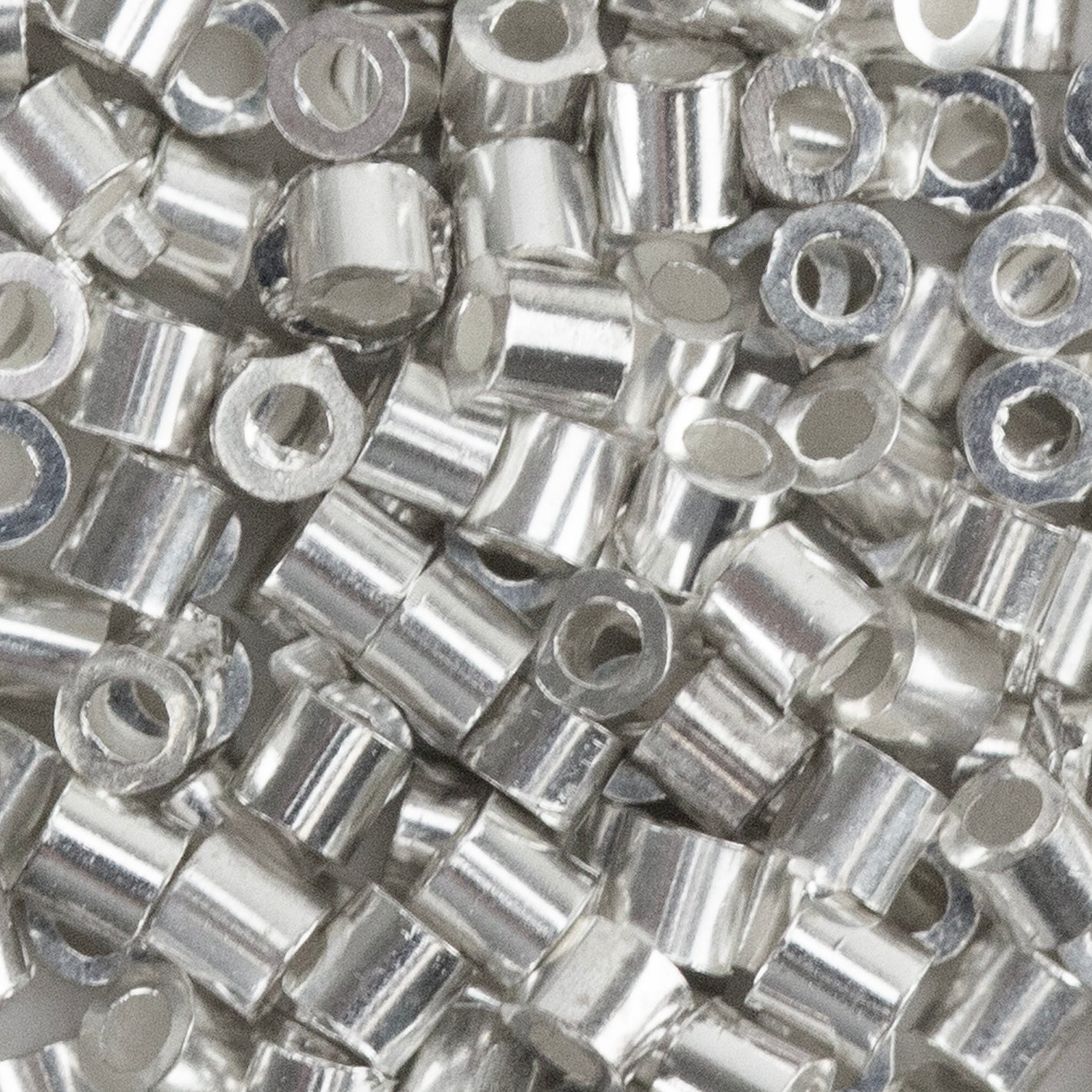 Package includes 3 sizes of silver-plate crimp tubes: 1.5mm, 2mm and 2.5mm. A crimp tube has a heavier wall because it is designed to be mashed with pliers rather than crimped with a crimping tool.