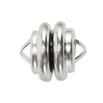 Silver Plate Magnetic Clasp - 1 Set