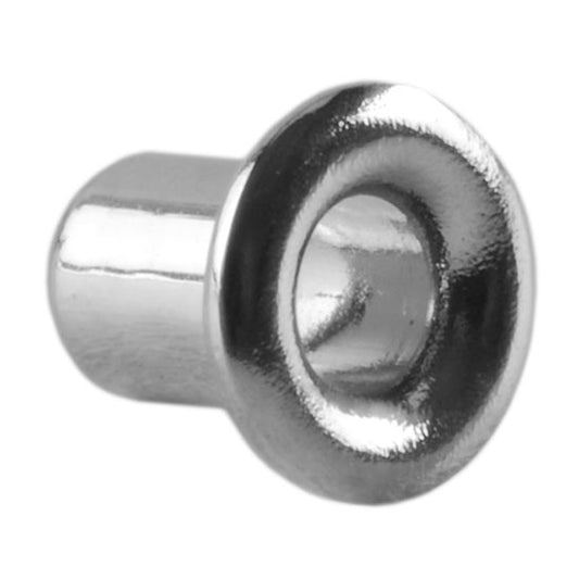 Silver Plate Eyelet Rivet - 1/8" Pkg/24