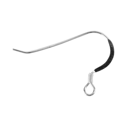 Sterling Silver Earwires - Economy with Coil Pkg/10