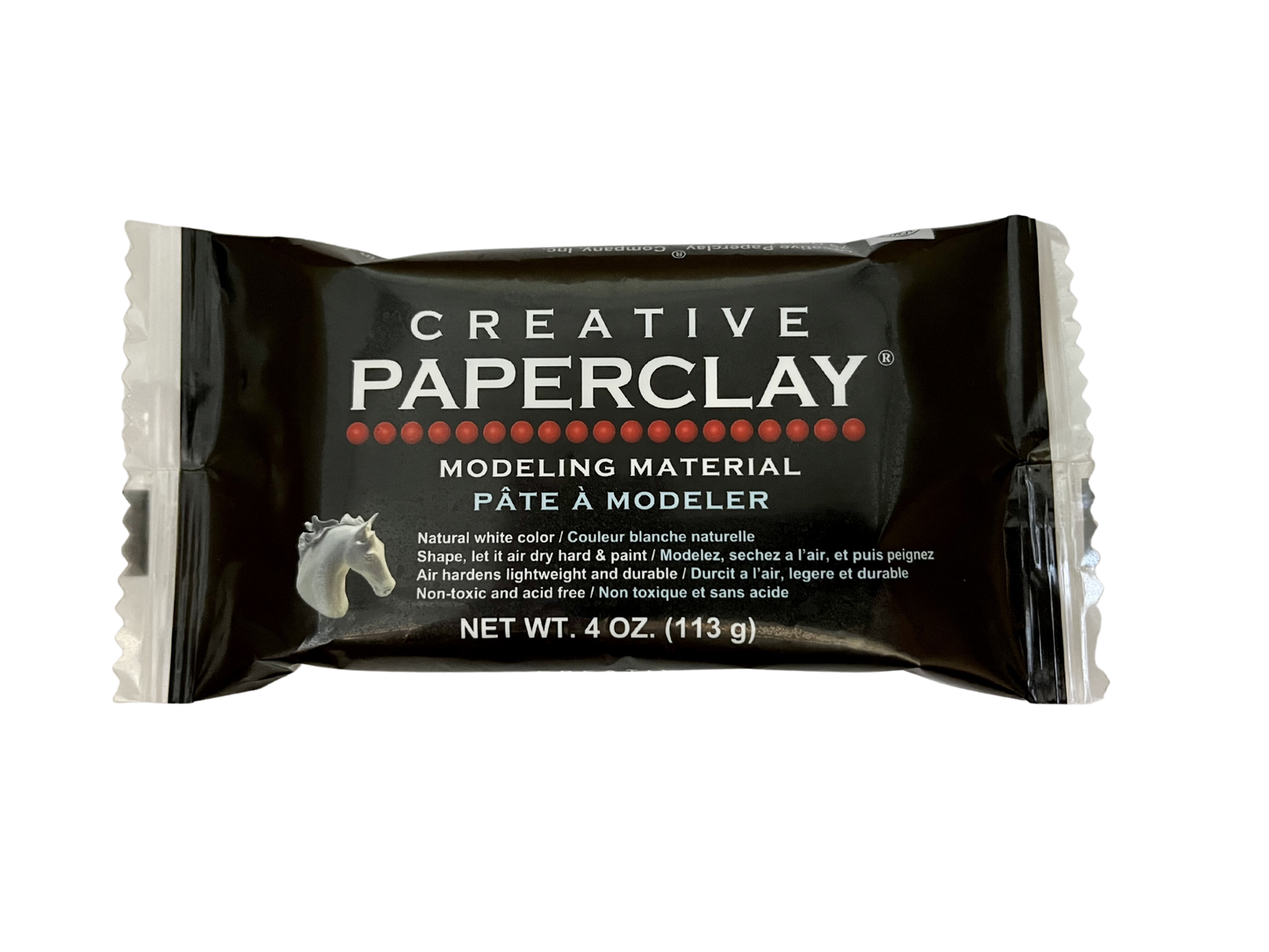 package of Creative Paperclay® - 4 oz