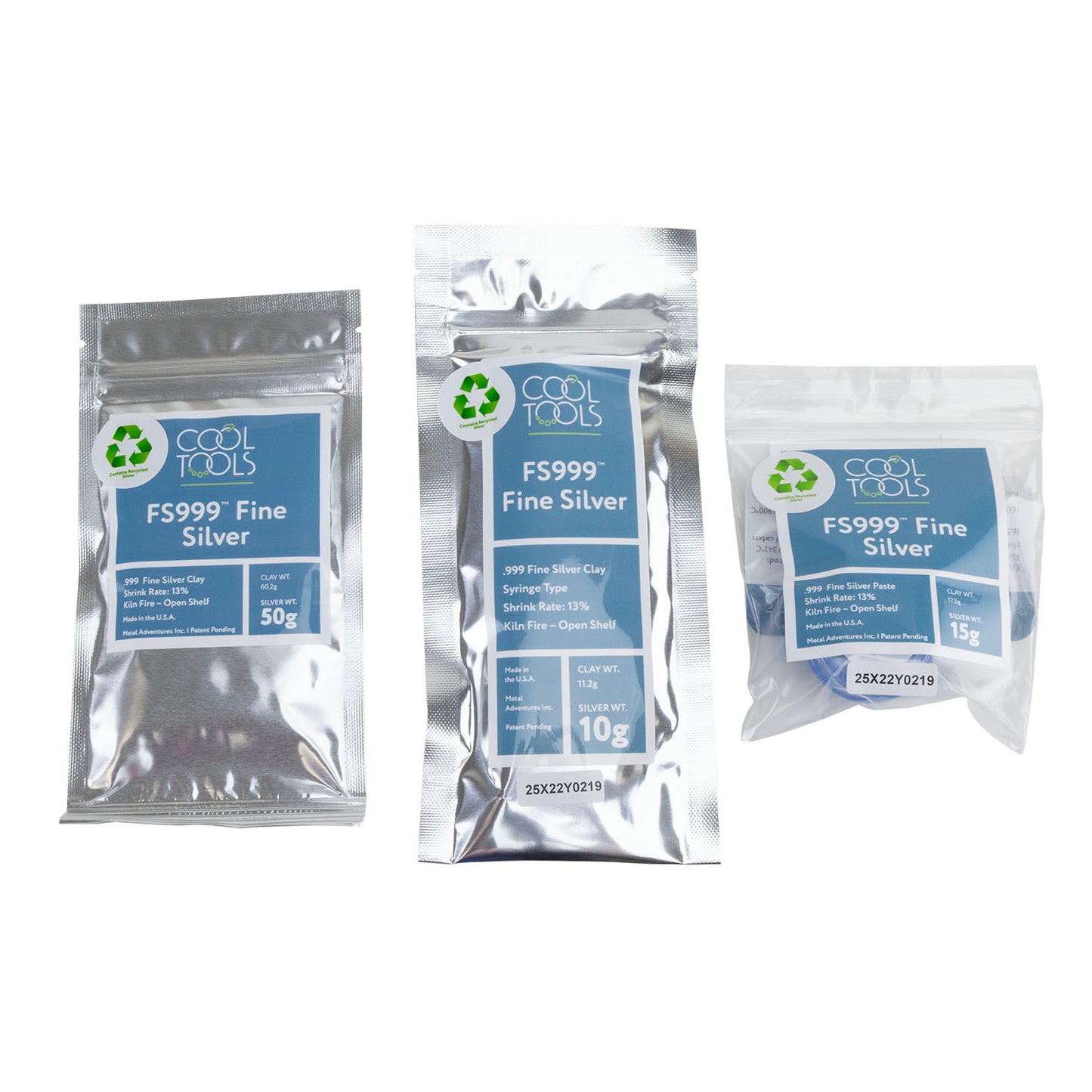 FS999™ Fine Silver Clay - Cool Tools