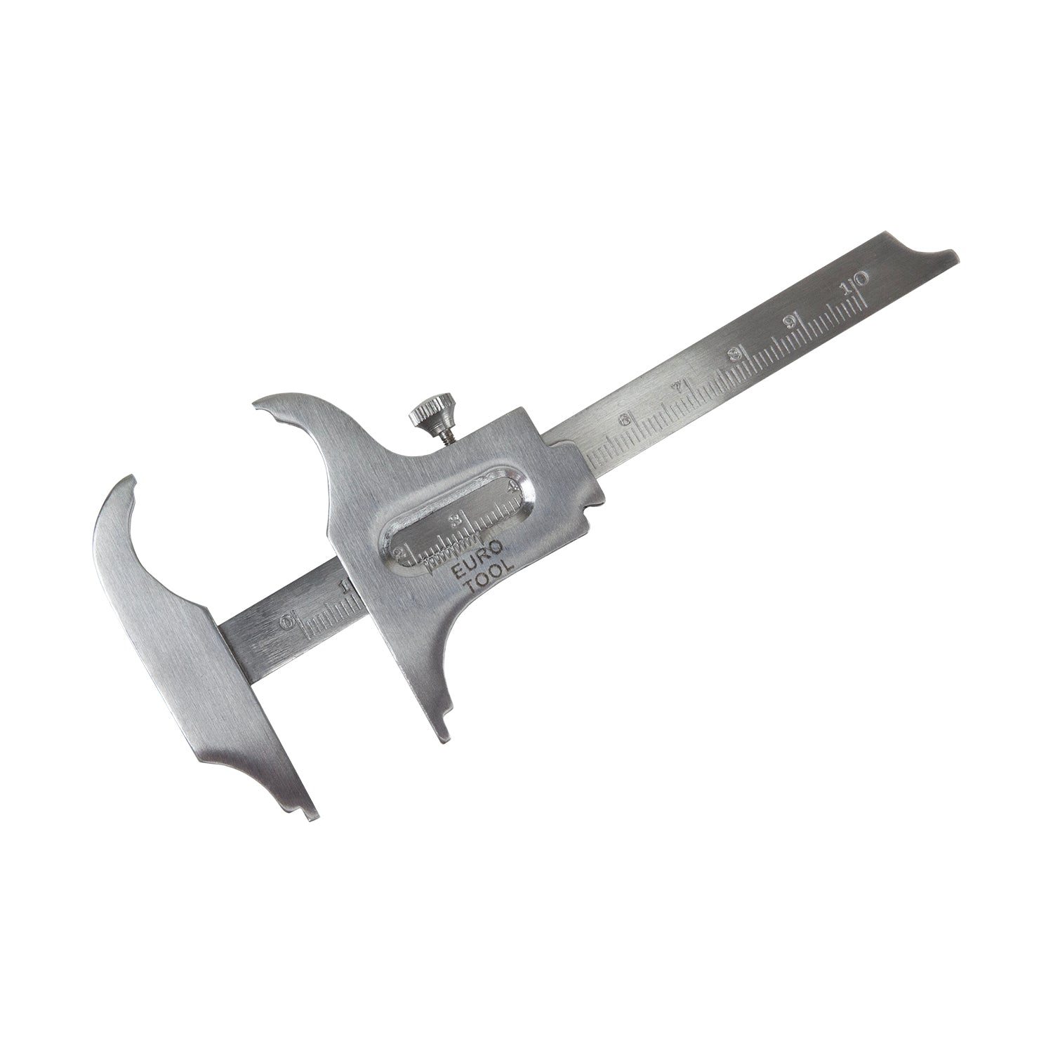 Boley Style&nbsp;Gauge

Use to measure inside and outside measurements up to 100mm.

Pocket-size gauge gives quick measurement of inside or outside diamters in millimeters. Even works on mounted stones. Range of 0 to 100mm. 5-3/4" long.