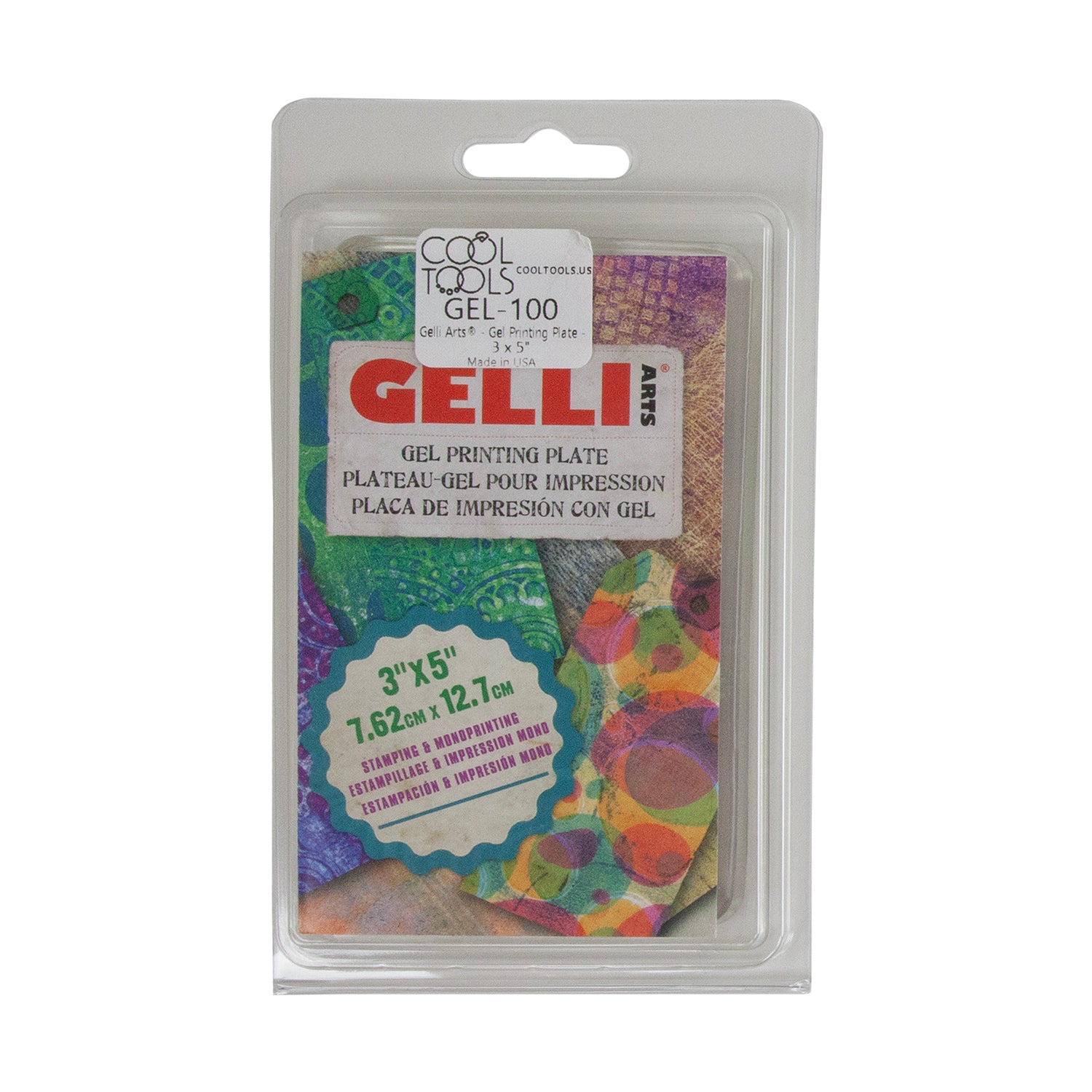 Gelli Arts® - Gel Printing Plate 3x5