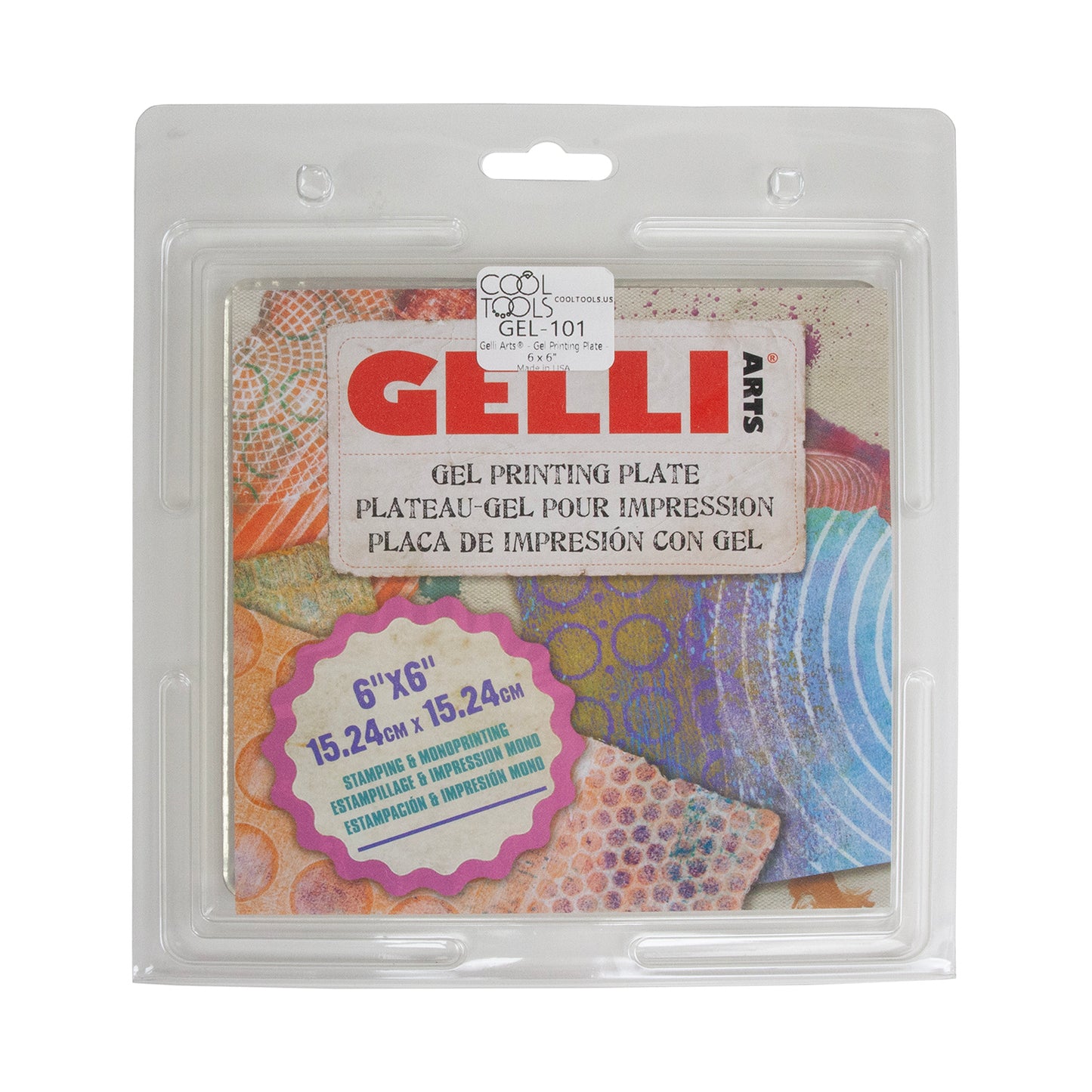 Gelli Arts® - Gel Printing Plate 6x6