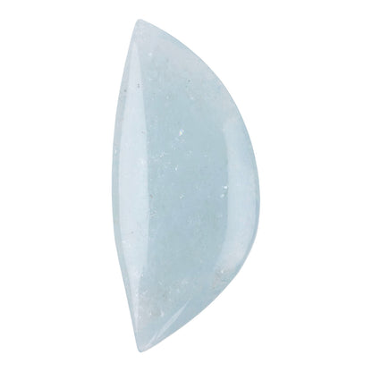 Aquamarine Gemstone  - Cabochon Freeform - 50mm X 22mm - Pkg/1