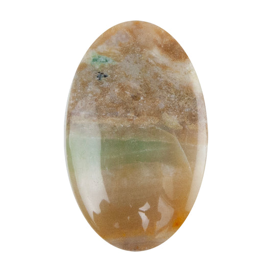 Silica Opalwood - Oval Cabochon 30mm x 18mm - Pkg/1