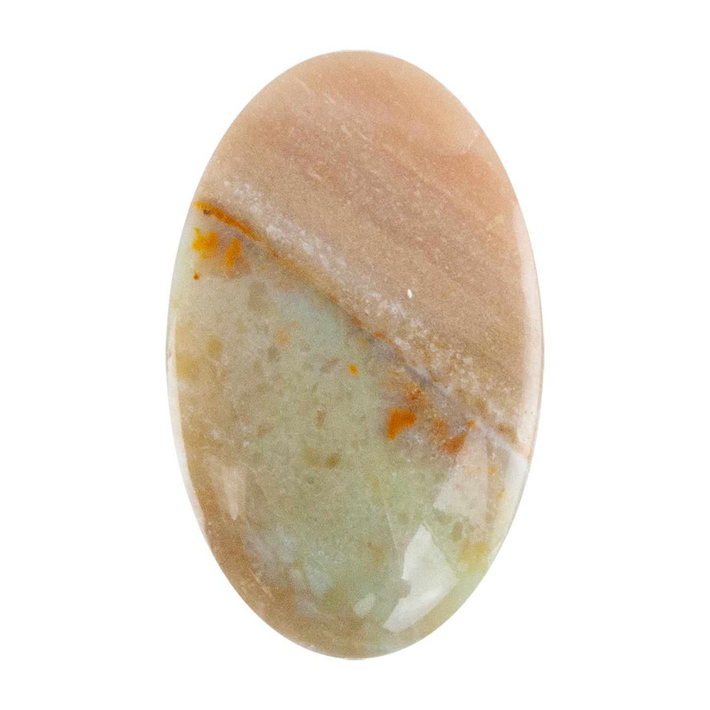 Silica Opalwood - Oval Cabochon 30mm x 18mm - Pkg/1