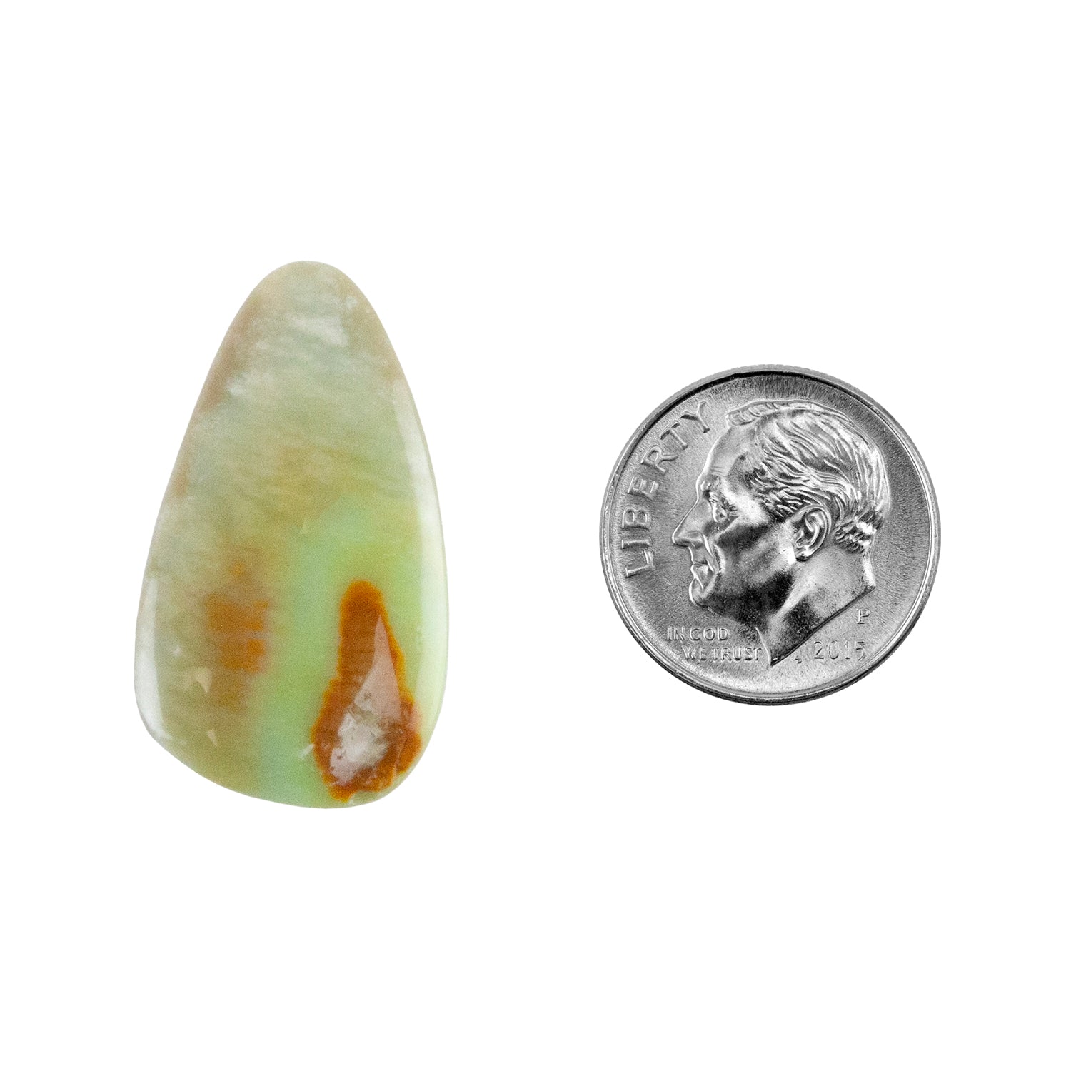 Silica Opalwood - Freeform Cabochon 28mm x 15mm - Pkg/1