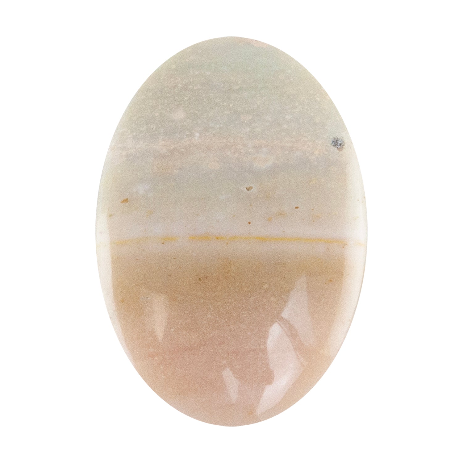 Silica Opalwood - Oval Cabochon 33mm x 22mm - Pkg/1