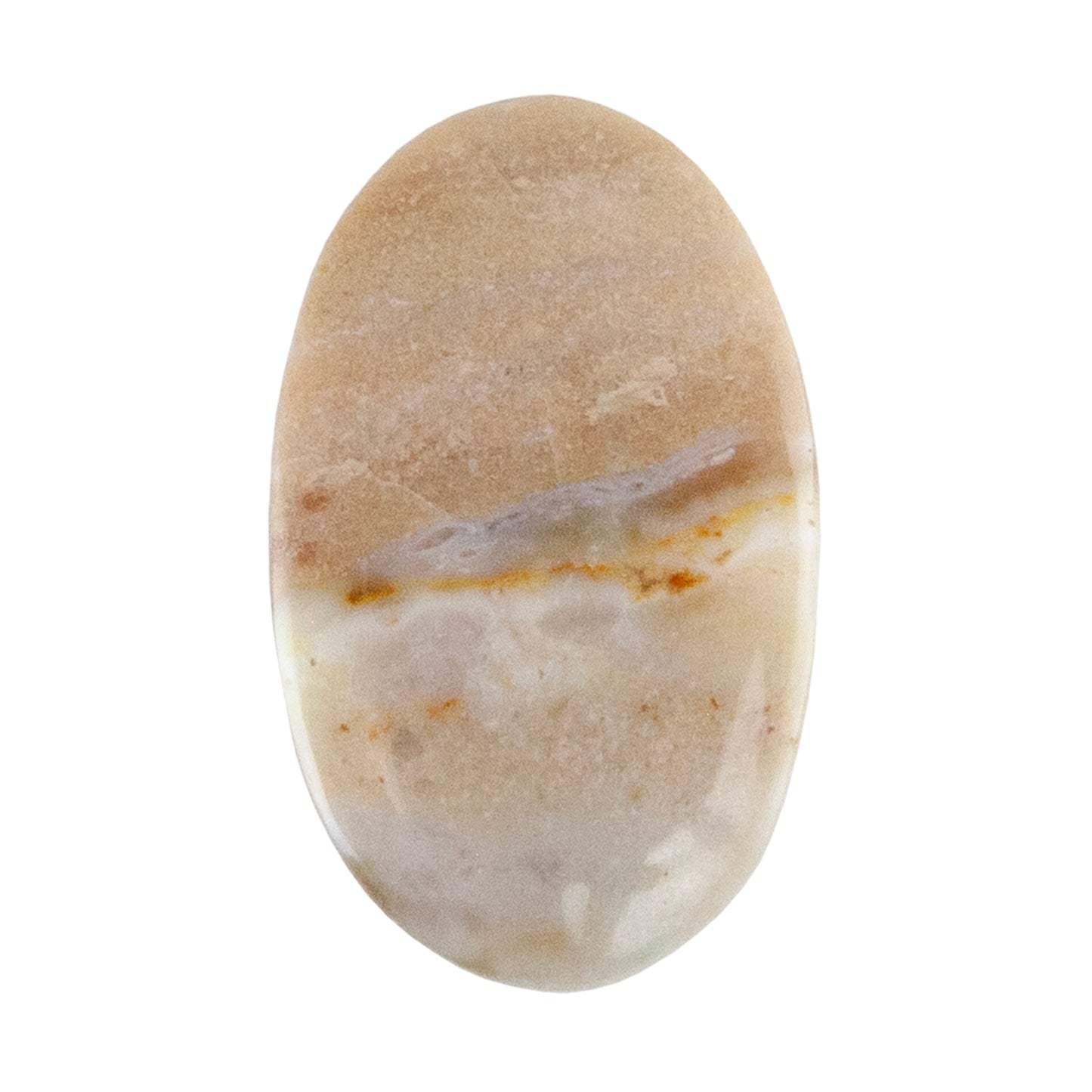 Silica Opalwood - Oval Cabochon 25mm x 15mm - Pkg/1