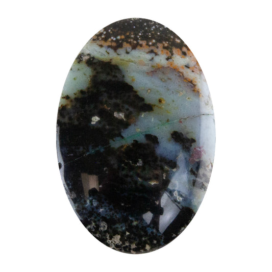 Opalwood - Oval Cabochon 35mm x 24mm - Pkg/1