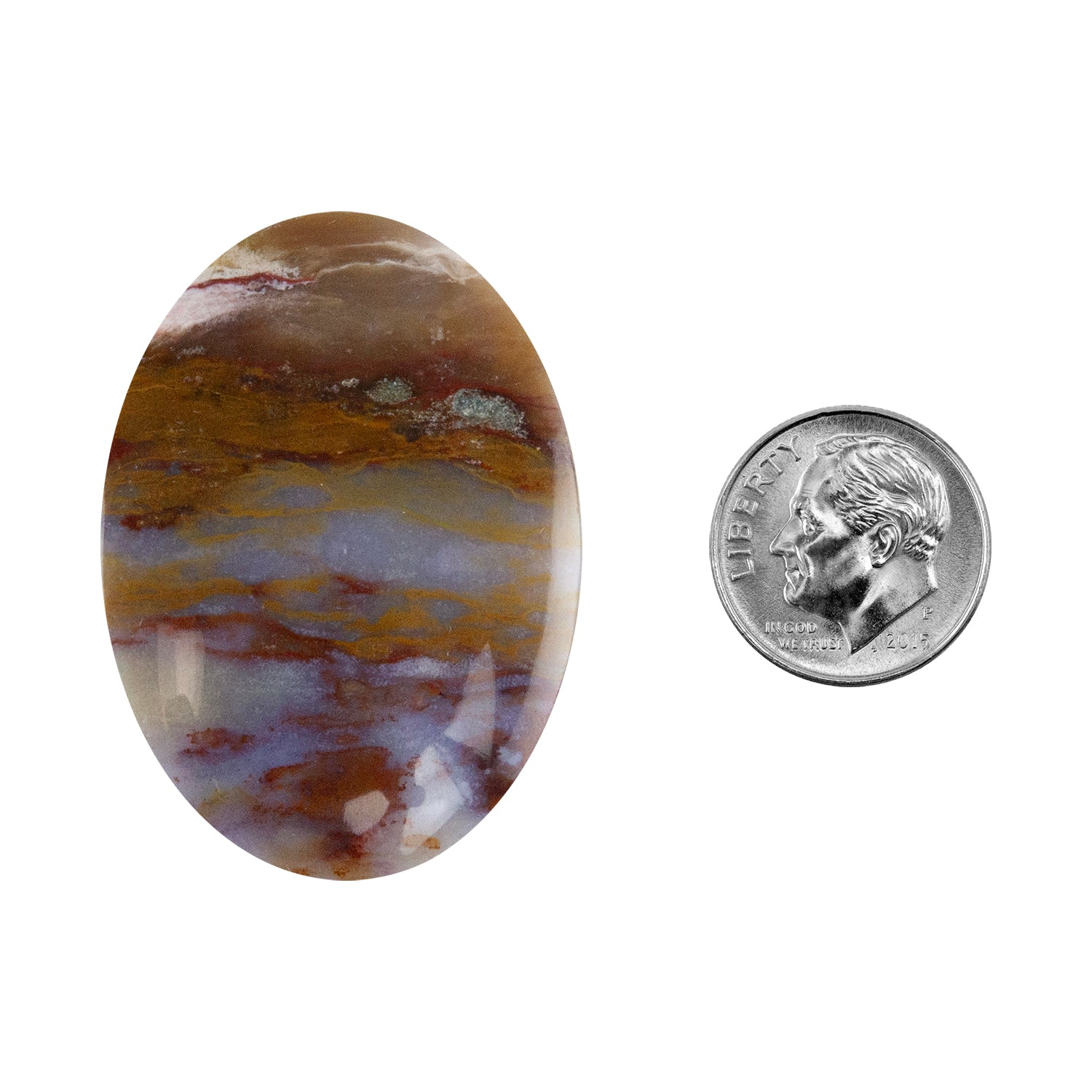 Opalwood - Oval Cabochon 41mm x 31mm - Pkg/1