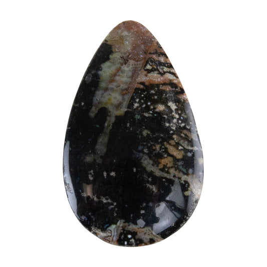 Opalwood - Pear Cabochon 35mm x 21mm - Pkg/1