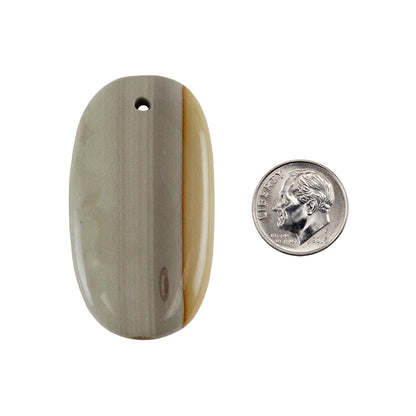 Cripple Creek Jasper Gemstone - Oval Pendant 51mm x 28mm Pkg/1 - Cool Tools