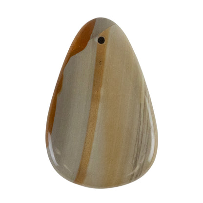 Cripple Creek Jasper Gemstone - Pear Pendant 50mm x 33mm Pkg/1 - Cool Tools