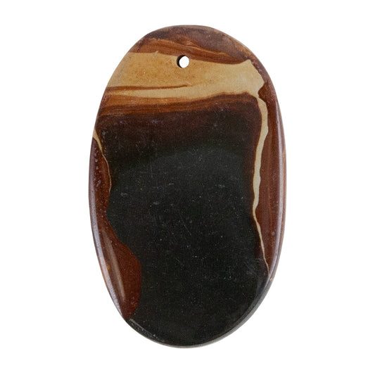 Wonderstone Jasper Gemstone - Oval Pendant 48mm x 30mm Pkg/1