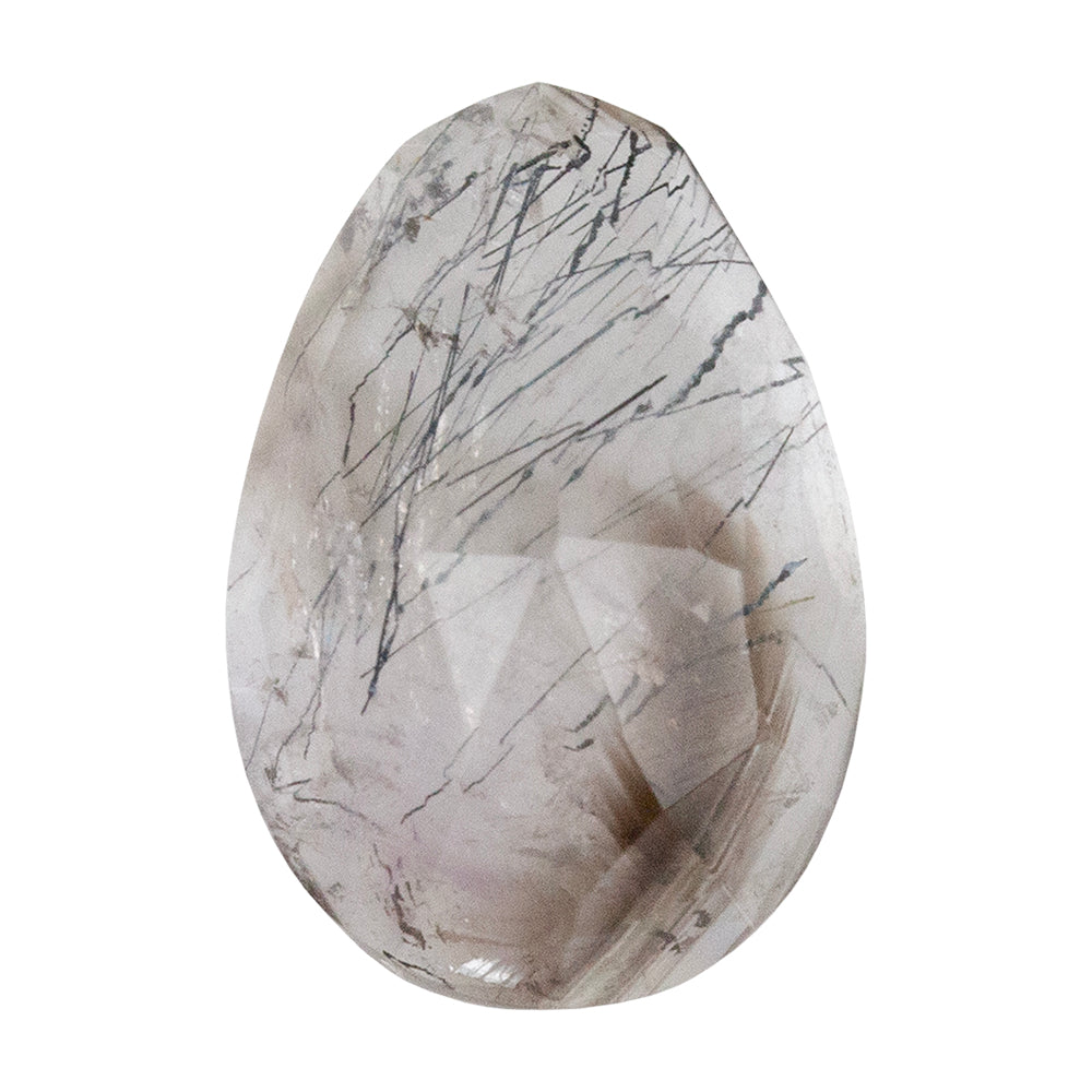 Lepidocrocite Quartz - Faceted Freeform Cabochon 16mm x 11mm - Pkg/1