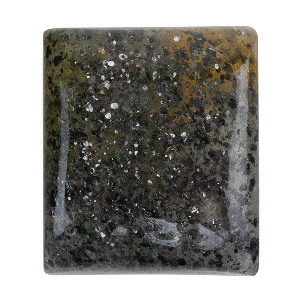 Midnight Quartzite Gemstone - Rectangle Cabochon 13mm x 16mm - Pkg/1