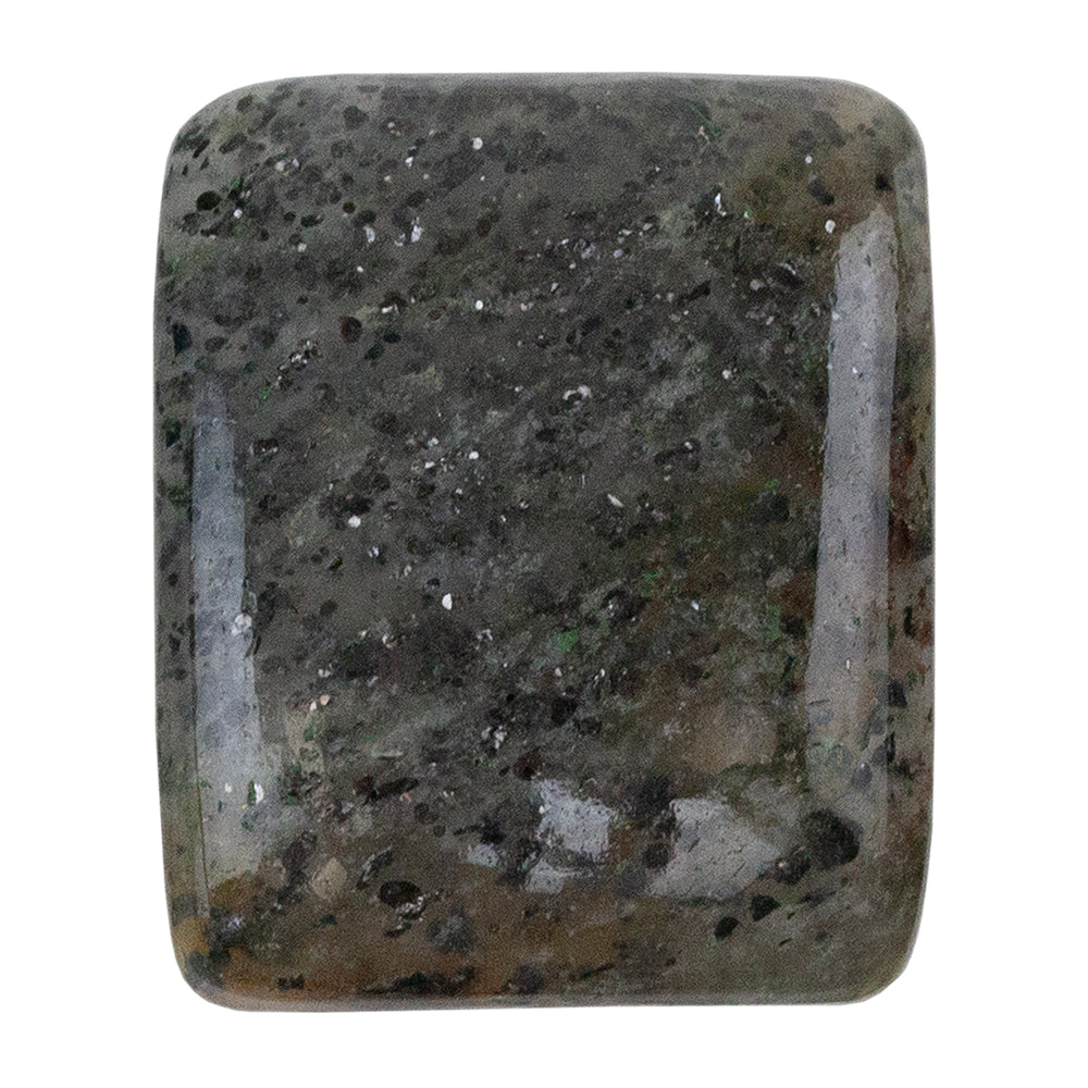 Midnight Quartzite Gemstone - Rectangle Cabochon 16mm x 20mm - Pkg/1