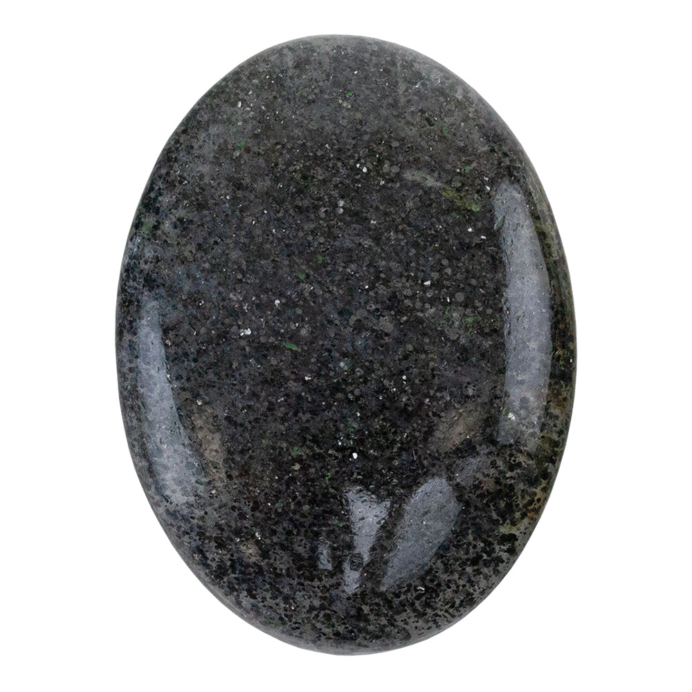 Midnight Quartzite Gemstone - Oval Cabochon 20mm x 27mm - Pkg/1