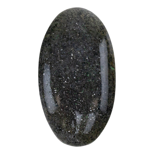 Midnight Quartzite Gemstone - Oval Cabochon 19mm x 34mm - Pkg/1