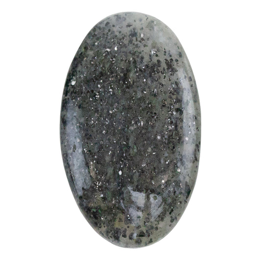 Midnight Quartzite Gemstone - Oval Cabochon 14mm x 24mm - Pkg/1