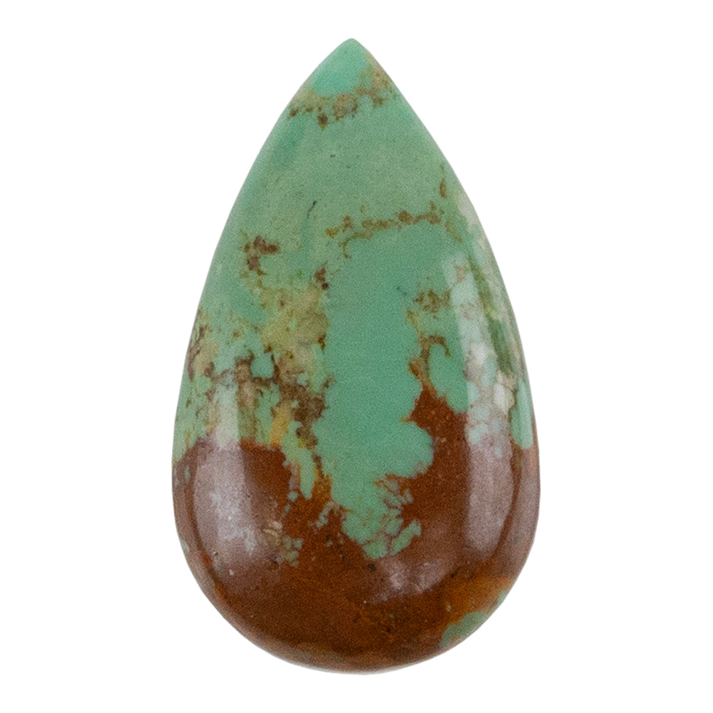 Turquoise Gemstone - Pear Cabochon 17mm x 30mm - Pkg/1