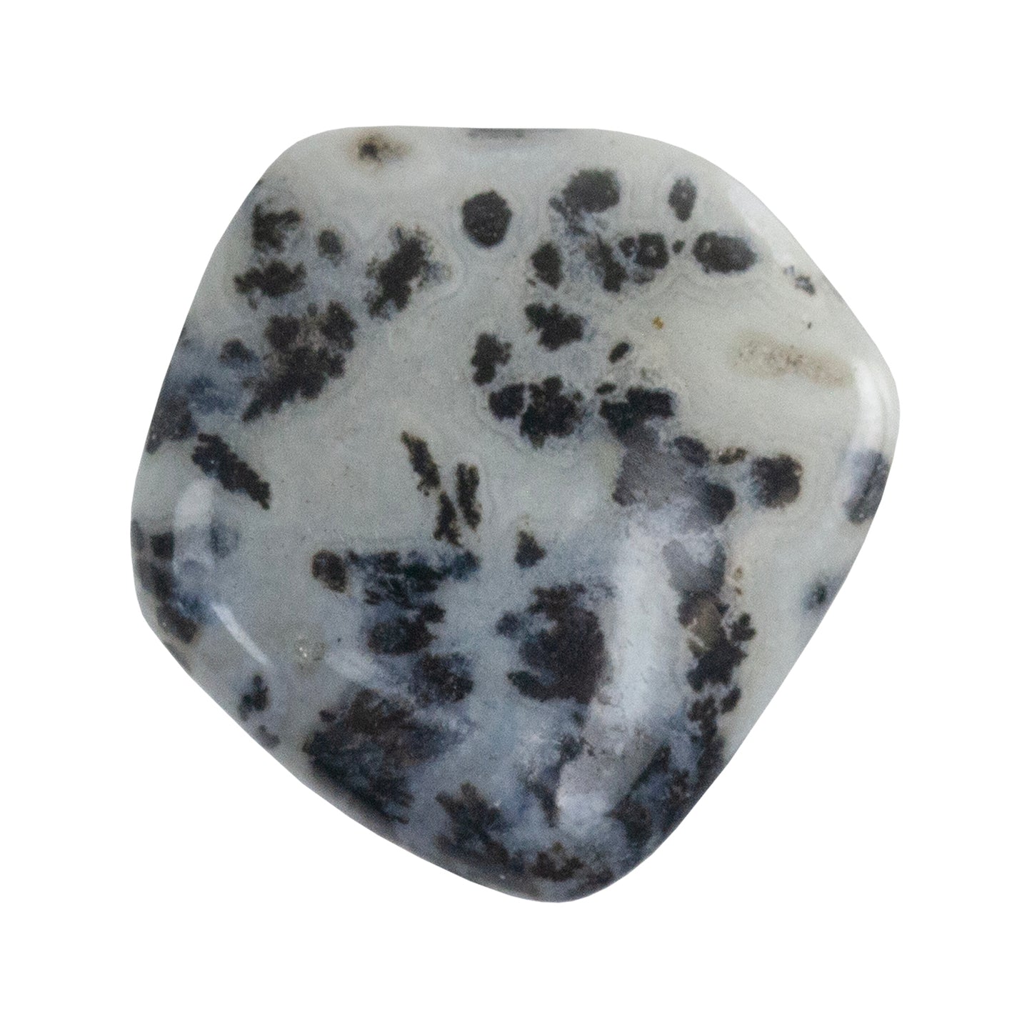 Dendritic Agate Gemstone - Freeform Cabochon 27mm x 26mm - Pkg/1