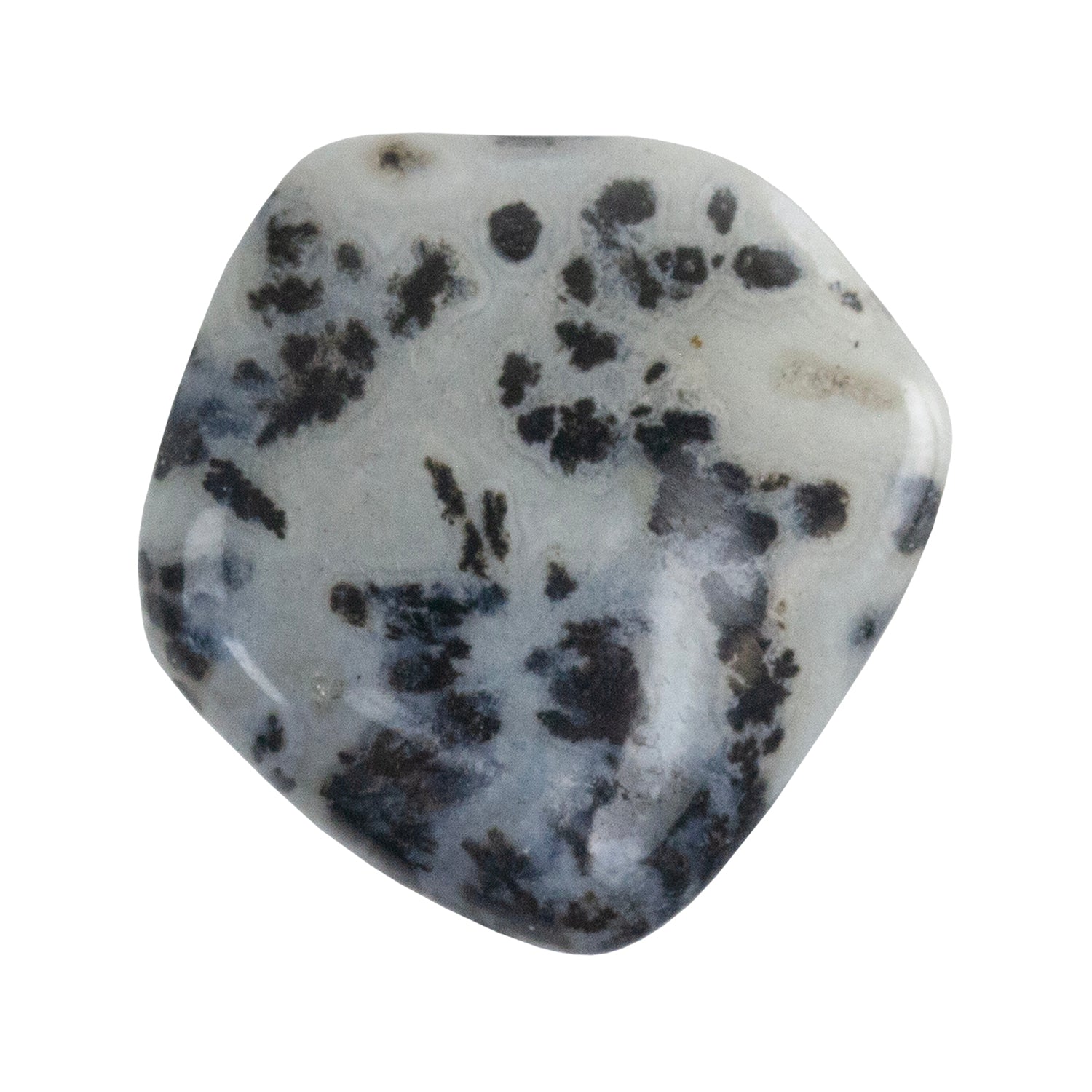 Dendritic Agate Gemstone - Freeform Cabochon 27mm x 26mm - Pkg/1