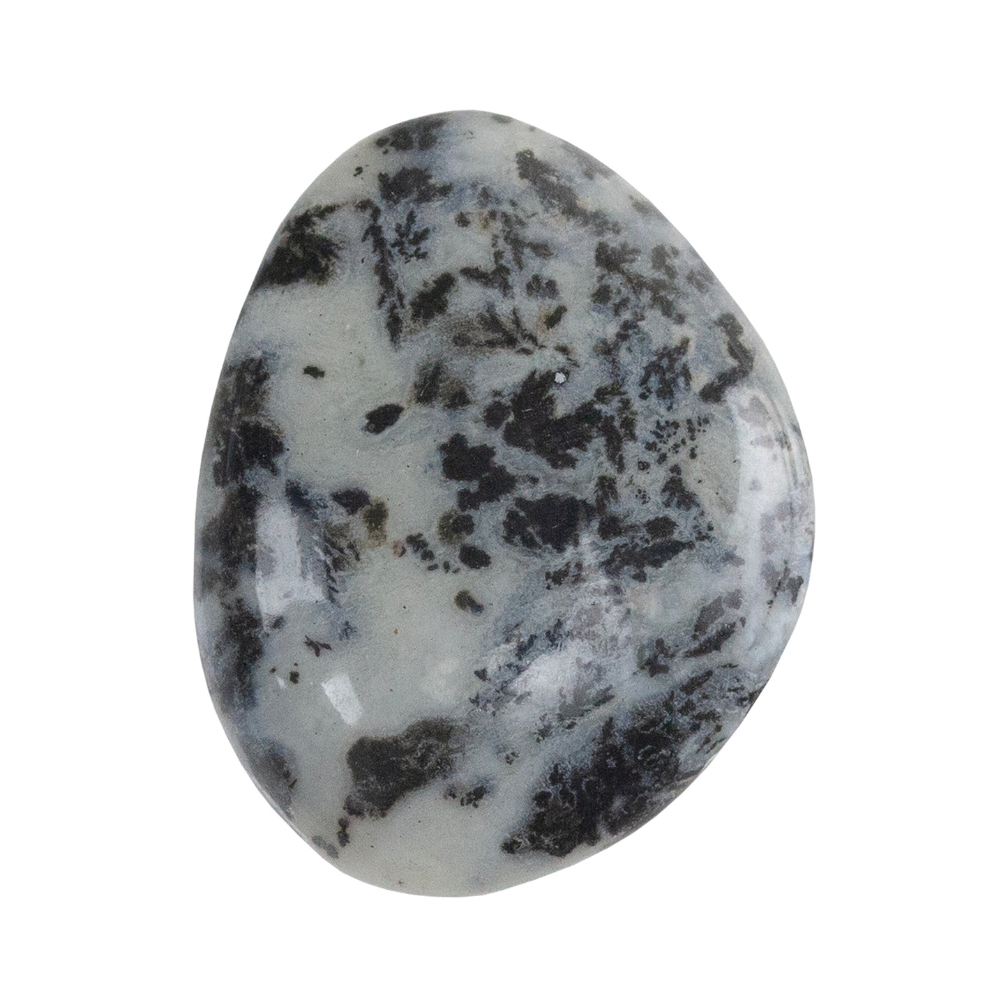 Dendritic Agate Gemstone - Freeform Cabochon 28mm x 21mm - Pkg/1