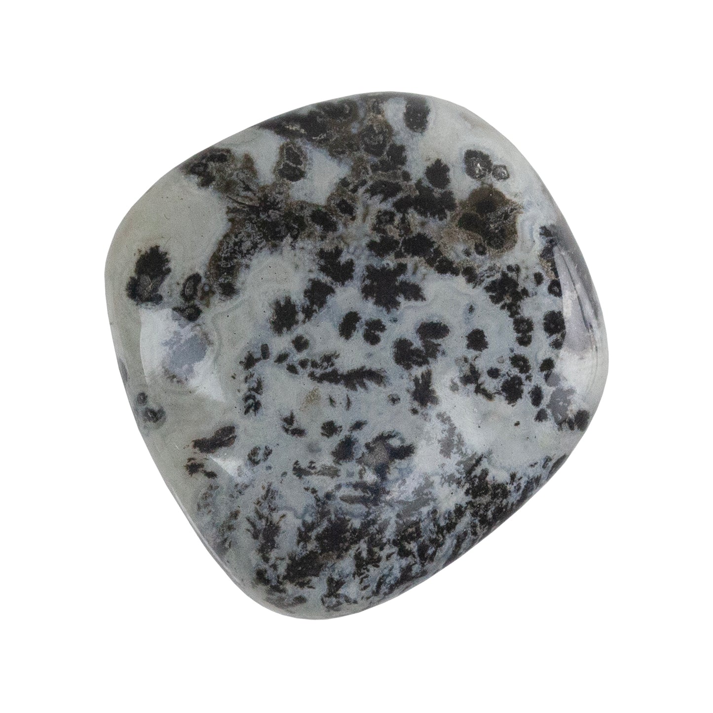 Dendritic Agate Gemstone - Freeform Cabochon 29mm x 27mm - Pkg/1