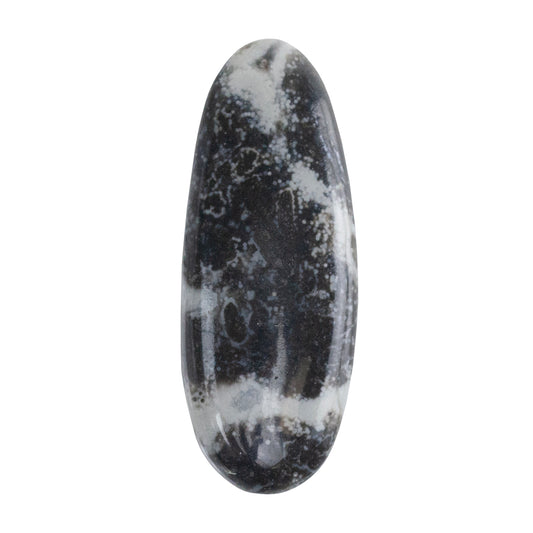 Dendritic Agate Gemstone - Freeform Cabochon 36mm x 14mm - Pkg/1