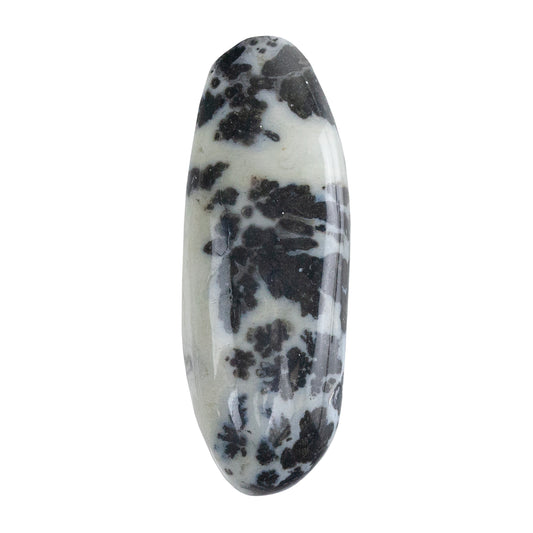 Dendritic Agate Gemstone - Freeform Cabochon 36mm x 13mm - Pkg/1